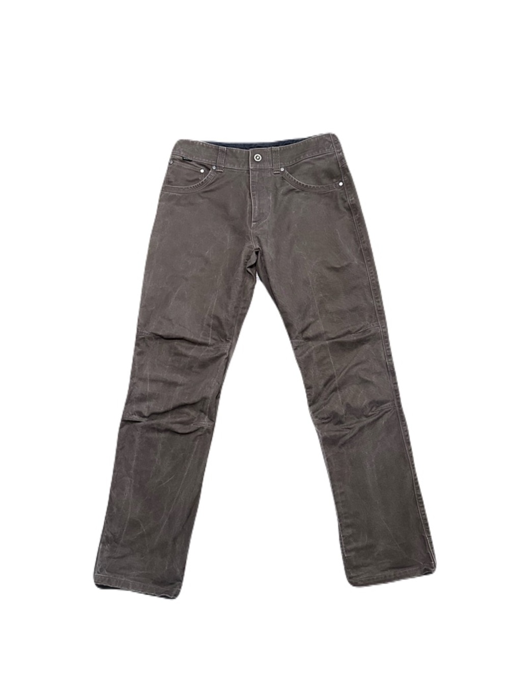 Kuhl Rydr Pants Mens 30x31 Brown Vintage Pantina Dye Outdoor Hiking Work Utility